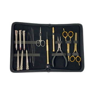 Kits professionnels d'extensions de cheveux, ensemble complet d'outils d'extensions de cheveux pour salon et usage personnel, micro-anneaux en acier inoxydable de qualité supérieure - Product Image 1