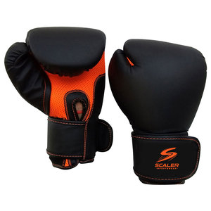 Gants de MMA en cuir de haute qualité, rembourrage épais, design imperméable, fermeture à boucle pour la sécurité en boxe, les séances d'entraînement et de sparring - Product Image 1