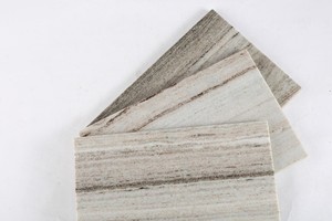 Planche à découper en marbre avec surface antidérapante, manche de couteau en bois durable, compatible lave-vaisselle pour une utilisation en cuisine - Product Image 4