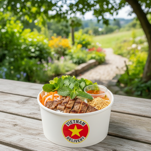 Bols en papier compostables, biodégradables et recyclables avec couvercle en canne à sucre pour un emballage écologique des biscuits - Product Image 3