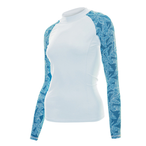 <b>Men's</b> Long Sleeve Rash Guard UV Protection Eco-Friendly Anti-Bacterial Quick Dry Compression <b>Swim</b> <b>Shirt</b> for Surfing Fishing - Product Image 5