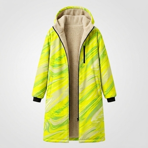 Wholesale Sublimation Printed Dry Robe Waterproof Surf Changing <b>Coat</b> - Product Image 1