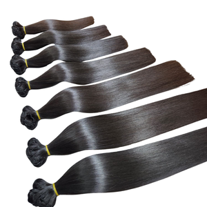 Dream Hair T01 Cabello Virgen Vietnamita, Trama Doble a Máquina, Cabello Súper Doble Tramado, Paquete de 100g, 30 Pulgadas, Extensiones con Clip de 8 Pulgadas - Product Image 1