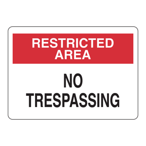 Señal de Prohibido el Acceso a Áreas Restringidas Brady para Seguridad Industrial y de Laboratorio - Product Image 3