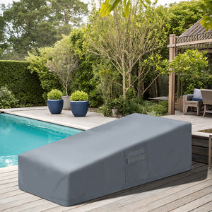 Fundas Personalizadas para Chaise Longue Moderna de Doble Ajuste sin Brazos, Oxford 600D Resistente al Agua de 10000 mm - Product Image 1