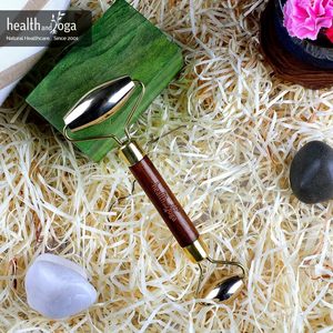 HealthAndYoga Kansa Face Roller for Eyes Neck and Face Gentle Anti Aging Massage Tool - Product Image 6