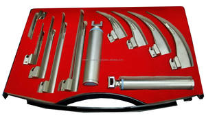 Set de Laringoscopio Eléctrico LED de Acero Inoxidable Macintosh Miller, Instrumentos de Diagnóstico ENT con Certificación CE ISO, Kit de Intubación para Anestesia EMT - Product Image 5