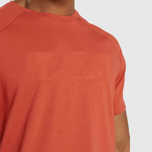 Men's Regular Fit 100% Cotton Solid Color O-Neck Short Sleeve T-Shirt Breathable Casual Jersey Knitted Top - Product Image 6