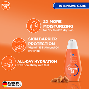 Crème 21 400ml Lotion corporelle pour peaux très sèches Hydratation longue durée Soin de la peau lisse Acheter auprès du fabricant - Product Image 3