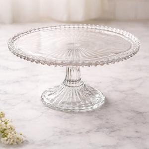 Base de Pastel de Vidrio Transparente de Lujo para Panadería y Uso Doméstico, Bodas y Fiestas - Product Image 1
