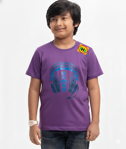 เสื้อยืดเด็ก unisex รุ่น 2026 ลายพิมพ์แฟชั่นฤดูร้อน ผ้าฝ้ายนุ่มสบาย บริการ OEM ขายส่ง BD รับทำโลโก้ตามสั่ง 7 วัน รุ่น ATCL B2 - Product Image 1