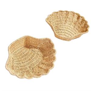 Bol à fruits en rotin tissé à la main - Passe au lave-vaisselle - Décoration de cuisine moderne et luxueuse - Product Image 1