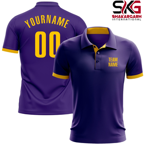 เสื้อโปโลทีมแบบกำหนดเอง แขนสั้น คอปก สีขาวแดงไวน์ สำหรับนักกีฬา - Product Image 6