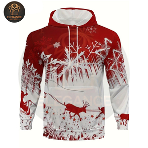 Survêtements pour hommes décontractés d'automne, design unique, écologiques, respirants, à capuche, couleur contrastée rouge et blanc, logo personnalisé, qualité supérieure - Product Image 4