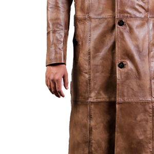 Nouvelle Arrivée 2026 – Manteau en Cuir pour Homme, Qualité Supérieure, Veste en Cuir Véritable, Logo Personnalisé, Vêtement d'Hiver, Vente en Gros - Product Image 6