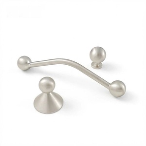 Stylish Traditional Brass Cabinet Pull Handle Durable Kitchen Furniture <b>Hardware</b> Drawer Pull Storage Closet Customized Choice - Product Image 5