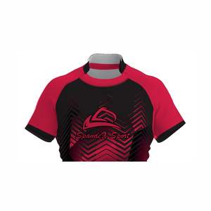 Vêtements de tennis pour hommes de qualité supérieure, 100 % polyester, personnalisables, respirants et confortables, uniforme de badminton, uniforme de tennis de table personnalisable - Product Image 4