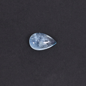 Aigue-marine naturelle 6,7 carats 16x10mm forme poire pierre précieuse non montée - Product Image 4
