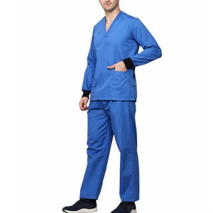 Nuevo Conjunto de Uniformes Médicos para Hospital, Uniformes de Enfermería para Hombre, Conjunto de Uniformes Médicos con Spandex, Ropa de Trabajo - Product Image 1