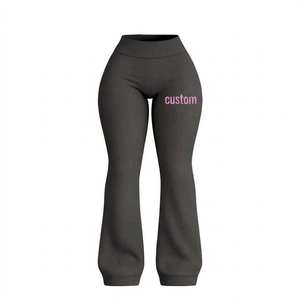 Conjunto Deportivo de 2 Piezas para Mujer, Estampado Personalizado, Estilo Hip Hop, Ajustado, Manga Larga, Spandex y Algodón, Ecológico - Product Image 4