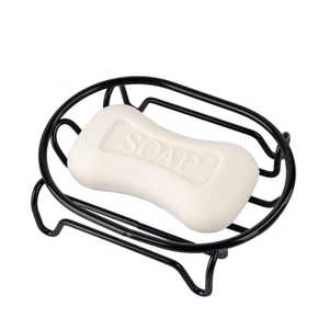 Slotted Wooden Soap Saver <b>Tray</b> Rectangular Natural Wood Bar Soap Holder Countertop Self Draining Soap Rack <b>Bath</b> Hardware - Product Image 3