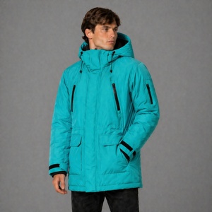 Chaqueta Parka de Invierno Personalizada para Hombre, Impermeable, Cortavientos, Acolchada, con Capucha, Fabricante OEM ODM, Proveedor Mayorista - Product Image 3