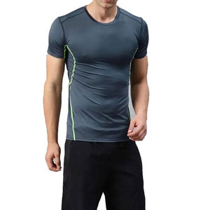 <b>Men</b> Gym Compression Shirt Plus Size Quick Dry Sports <b>Base</b> <b>Layer</b> Tight Fit Training Long Sleeve Gym T-Shirts - Product Image 5