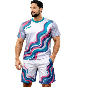 Conjunto de Ropa Tropical Hawaiana, Camisa y Pantalones Cortos con Estampado Personalizado, Ropa de Playa para Vacaciones, Cruceros, Fiestas, Viajes y Eventos de Verano - Product Image 1