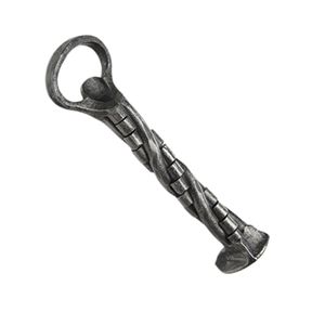 Ouvre-bouteille élégant en fer fini noir mat avec revêtement en poudre, idéal pour les fêtes et événements, parfait comme cadeau souvenir ou ouvre-vin. - Product Image 2