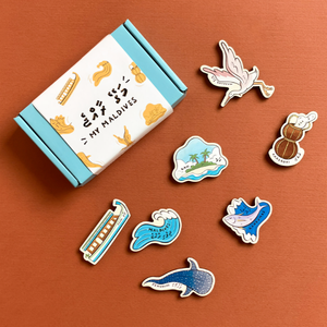 Fournitures en gros : Aimant de réfrigérateur personnalisé en métal, petit, mignon, à sublimation, en forme de jouet de pêche - Product Image 1