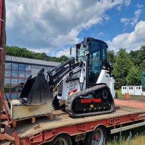 รถตักล้อยางไฮโดรมีค HMK 62T มินิ ลอร์เดอร์แบคโฮ ลดราคาพิเศษ เครื่องยนต์ดีเซลเพอร์กินส์ 70 กิโลวัตต์ ปั๊ม KVM เกียร์ Koyo แบริ่งล้อ ระบบ PLC - Product Image 2