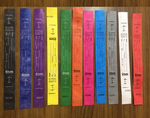 สายรัดข้อมือสำหรับบัตรประจำตัวโรงพยาบาล Tyvek ยี่ห้ออินเดีย รุ่น Class I รุ่น Band 001 - Product Image 2