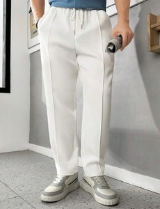 New Style Superior Quality Elastic Waist Custom Logo Casual <b>Men's</b> Jogging <b>Trousers</b> Cotton/Polyester Breathable Fabric Plus Size - Product Image 6