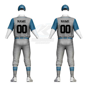 Uniforme de Béisbol de Tela Transpirable de Poliéster con Textura Suave, Diseño Elegante y Duradero, Opciones Personalizables - Product Image 3
