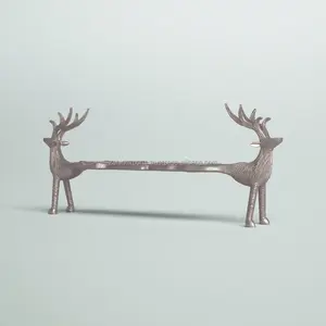 Luxury <b>Black</b> Iron Candle <b>Holder</b> Handmade for Modern Interior Design Home Decoration and Christmas Gifts in Designer Collections - Product Image 3