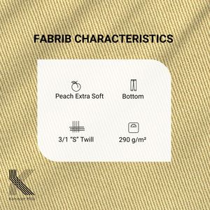 Tela de Spandex Bi-Stretch al por Mayor, 290 GSM, Sarga de Algodón 3/1, Material Pesado para Trajes Chino, Proveedor OEM - Product Image 4