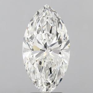 Diamante suelto de corte marquesa, forma personalizada, certificado IGI, 3.00 quilates, cultivado en laboratorio, claridad VS1, color E, para la elaboración de joyas. - Product Image 1