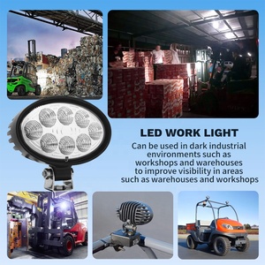 Super Bright High Lumen 24W Système d'éclairage automatique Combo Beam Bumper Auxiliary Light Car Working LED Light - Product Image 3