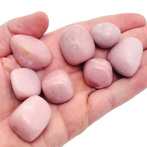 Pierres de Rhodochrosite naturelle rose, polies à la main, pour la décoration de la maison ou de la table ou la méditation - Product Image 1