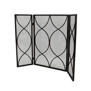 Nuevo diseño de pantalla antifuego metálica decorativa para el hogar, pantalla antifuego de hierro de diseño antiguo, hecha a mano - Product Image 6