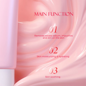 Malaysia Top Seller OEM B2B Amino Acid / OM25 Cleanser Cream Skincare Gentle Cleansing Skin Barrier Best Supplier Guarantee - Product Image 4