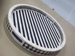 Cadre photo en bois fait main en résine simple et élégant pour décoration murale vintage et moderne à la maison - Product Image 5