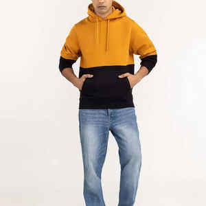 Sudadera con capucha para hombre, totalmente personalizable, de color sólido, tela de alta calidad, para adultos, mezcla de algodón básico, de las últimas tendencias. - Product Image 4
