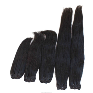 Designed for seamless installs, sew in human hair <b>extensions</b> bundles offer balanced density, strong wefts, natural movement - Product Image 5