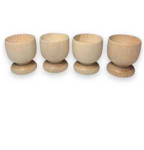 Porte-œufs en bois d'olivier écologique pour un petit-déjeuner et un dîner luxueux à la maison, décoration de table, support pour œufs durs - Product Image 2