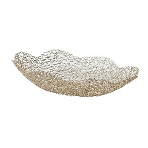 Metal Fruit <b>Basket</b> Decorative Flower Shape Hollow Fruit Bowl for Kitchen Counter Dining <b>Table</b> Home Decor - Product Image 6
