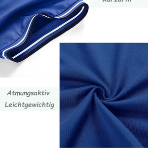 Polo de Manga Corta para Hombre, Transpirable, de Punto, Informal, Uniforme de Golf y Tenis, Servicio OEM - Product Image 5