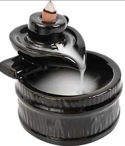 Quemador de Incienso en Cascada de Cerámica, Difusor de Humo - Product Image 3