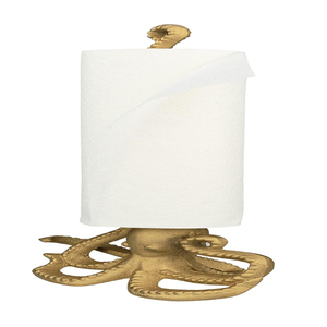 Cast Iron <b>Paper</b> Towel Holder Metal Toilet or <b>Kitchen</b> <b>Paper</b> Holder for Floor or Countertop Casted Iron Frog Design Roll Holders - Product Image 5