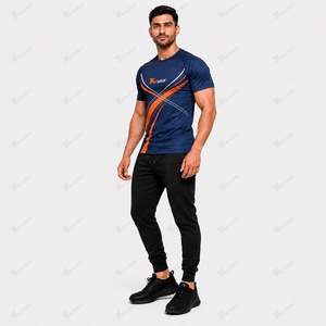 Camiseta de Compresión para Hombre, MMA, BJJ, 230 GSM, Poliéster y Spandex, Rendimiento, Absorbe la Humedad, Flexible, Sin Gi, Grappling - Product Image 3